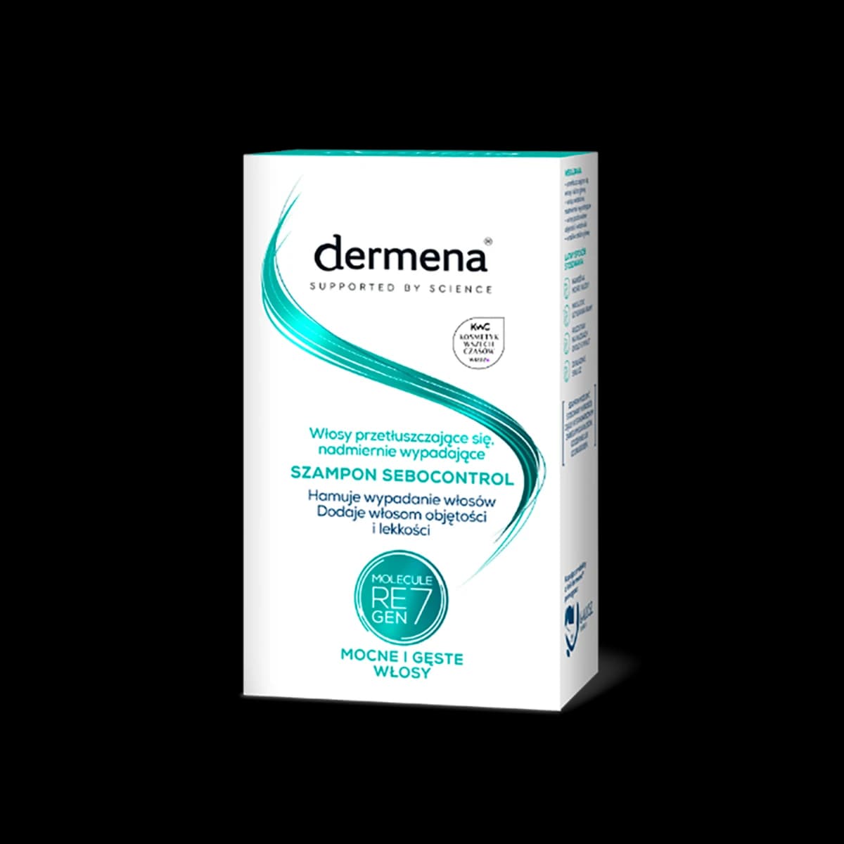 Dermena Sebocontrol szampon do mycia włosów przetłuszczające się, nadmiernie wypadające 200 ml