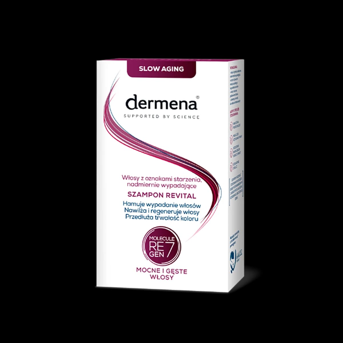 Dermena Supported By Science Revital szampon włosy dojrzałe, nadmiernie wypadające 200 ml