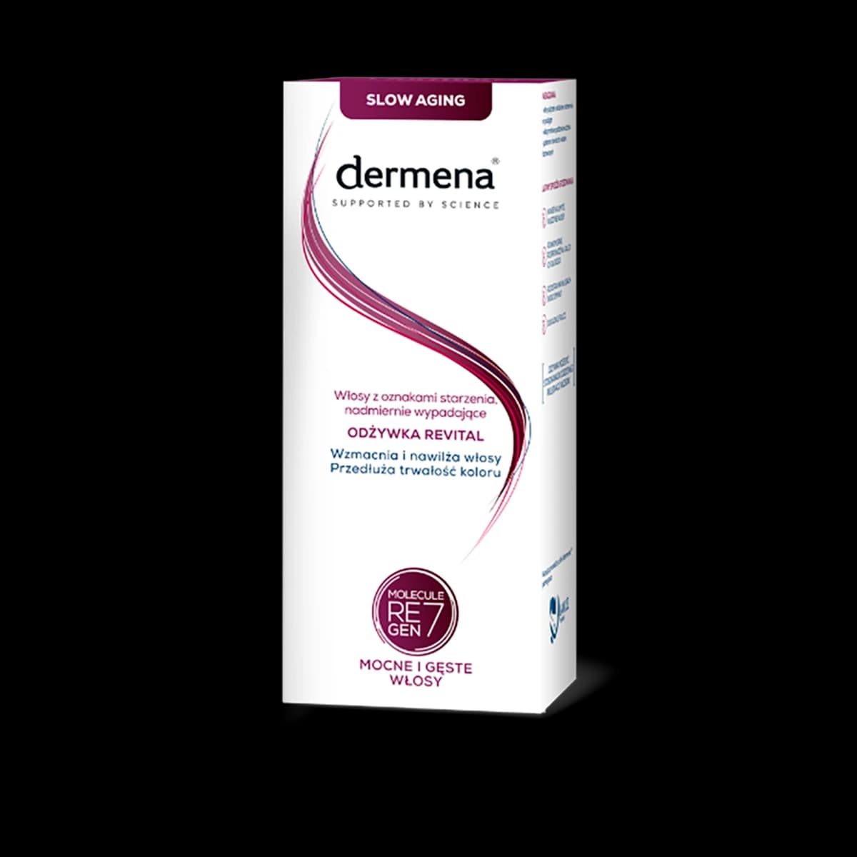 Dermena Supported By Science Revital odżywka do włosów dojrzałych, nadmiernie wypadających 200 ml