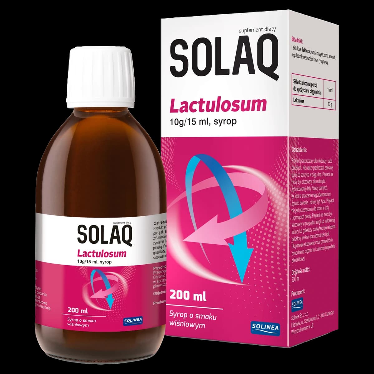 Solaq syrop z laktulozą 200 ml