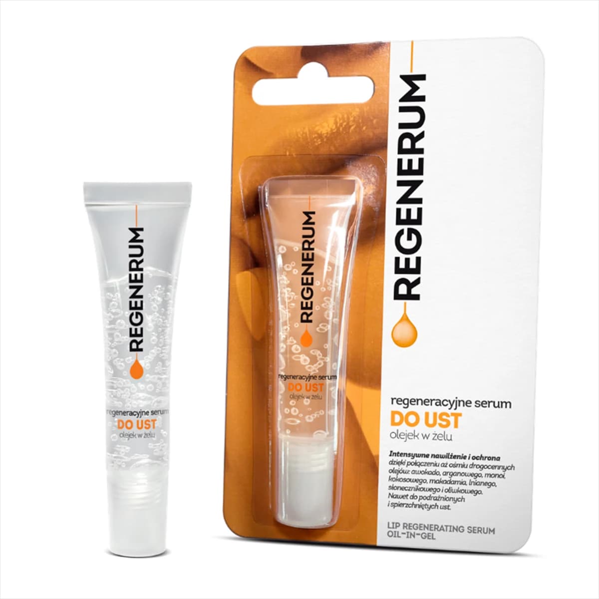 Regenerum regeneracyjne serum do ust olejek w żelu 7 g