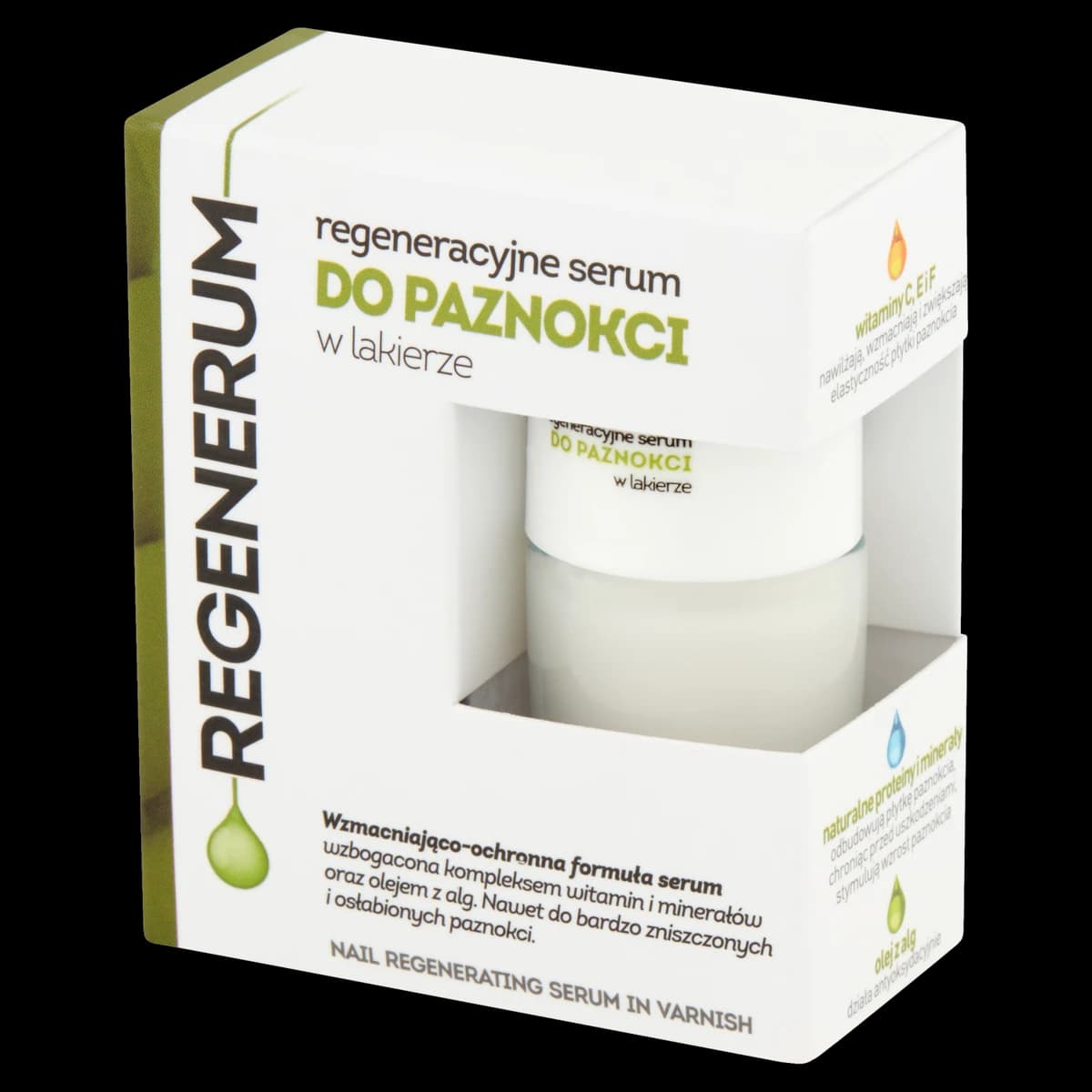 Regenerum regeneracyjne serum do paznokci w lakierze 8 ml