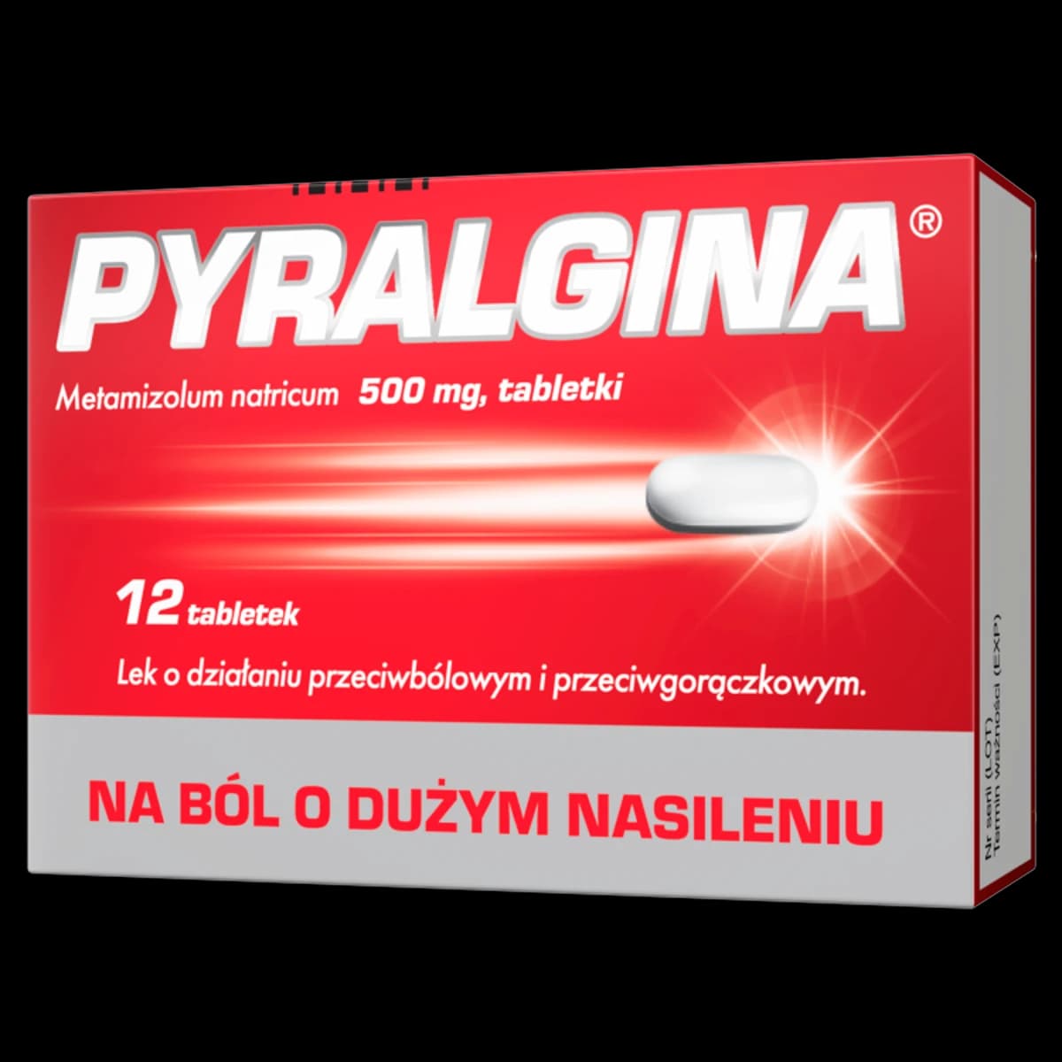 Pyralgina 500 mg 12 tabletek