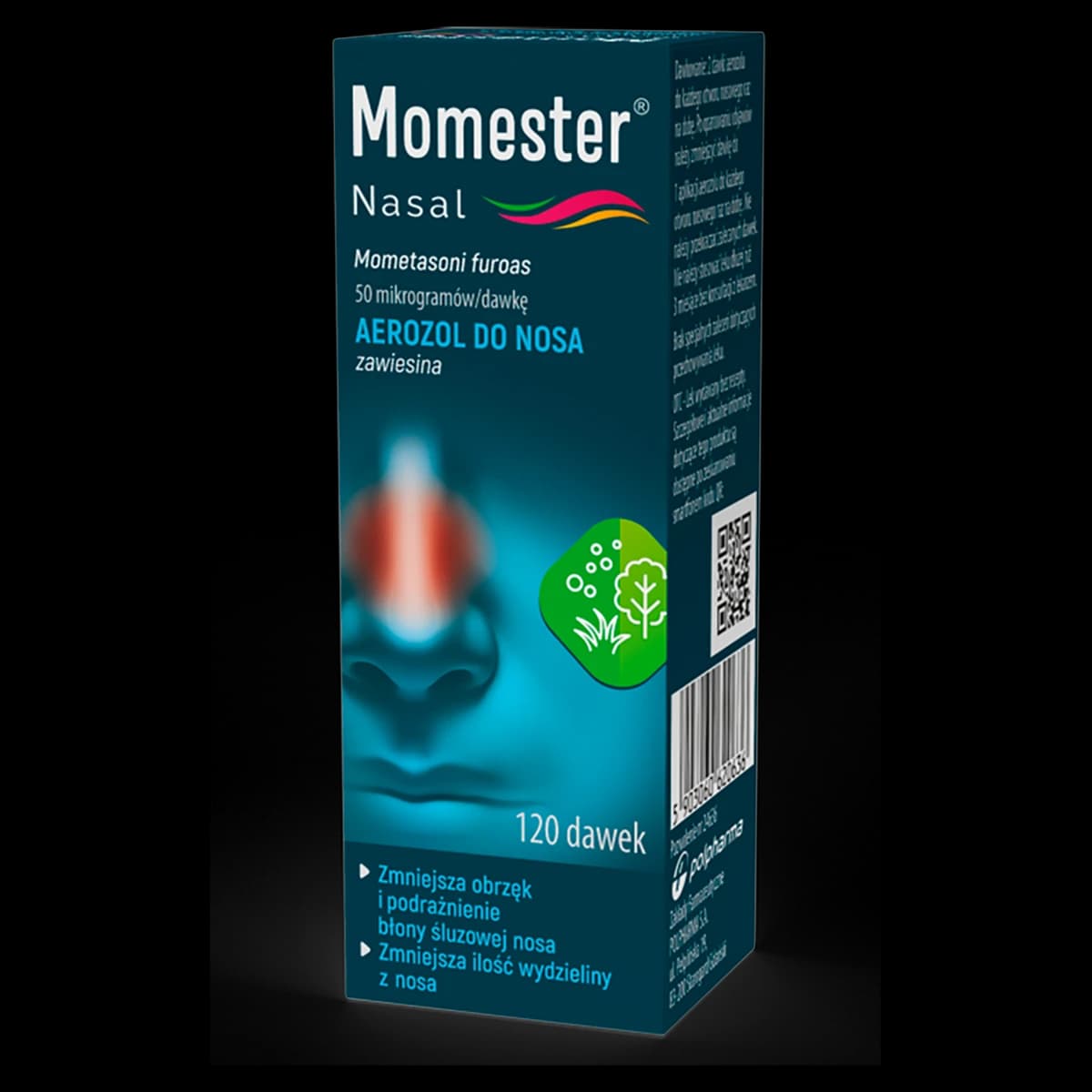 Momester Nasal aerozol do nosa 50 mcg 120 dawek