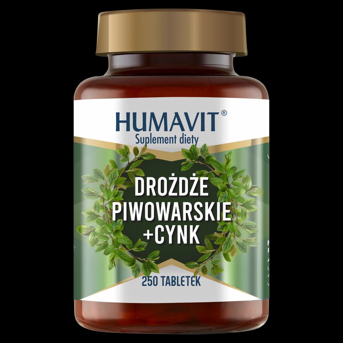Humavit Drożdże piwowarskie + cynk 250 tabletek