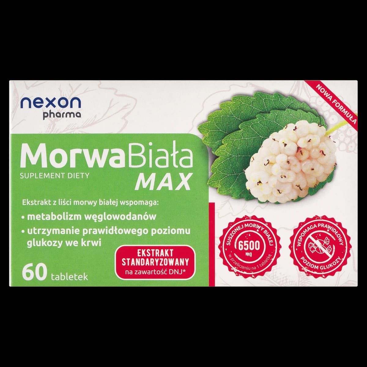 Morwa Biała Max 60 tabletek