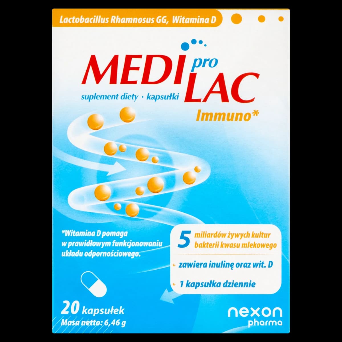 Mediprolac Immuno 20 kapsułek