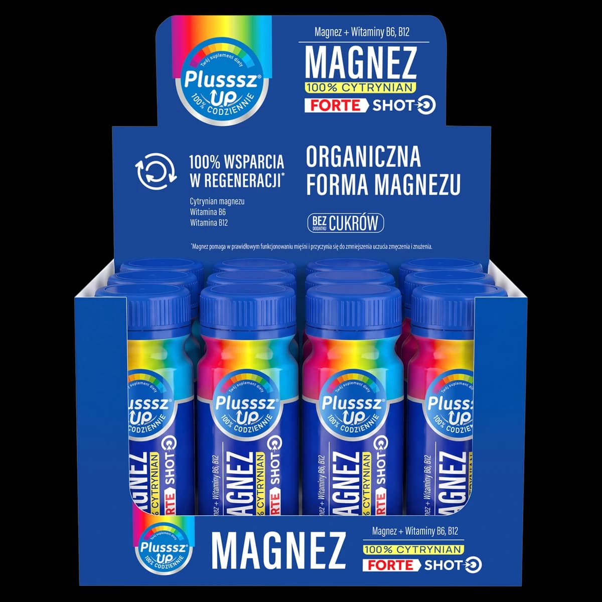 Plusssz Up Magnez Forte Shot 12 but. po 50 ml
