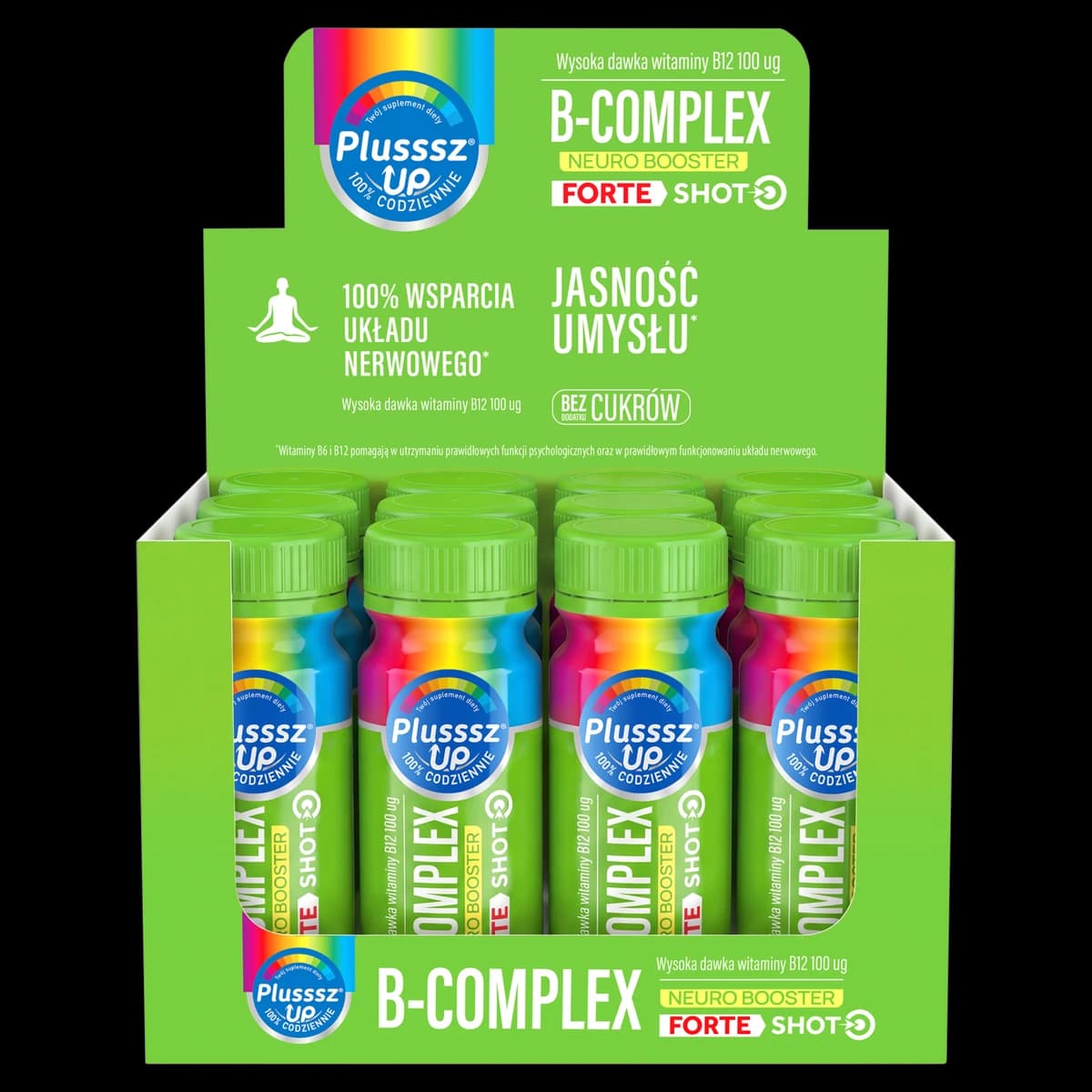 Plusssz Up B-Complex Forte Shot 12 but. po 50 ml