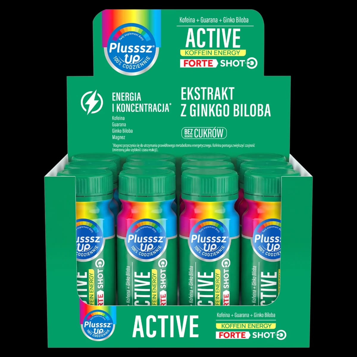 Plusssz Up Active Forte Shot 12 but. po 50 ml