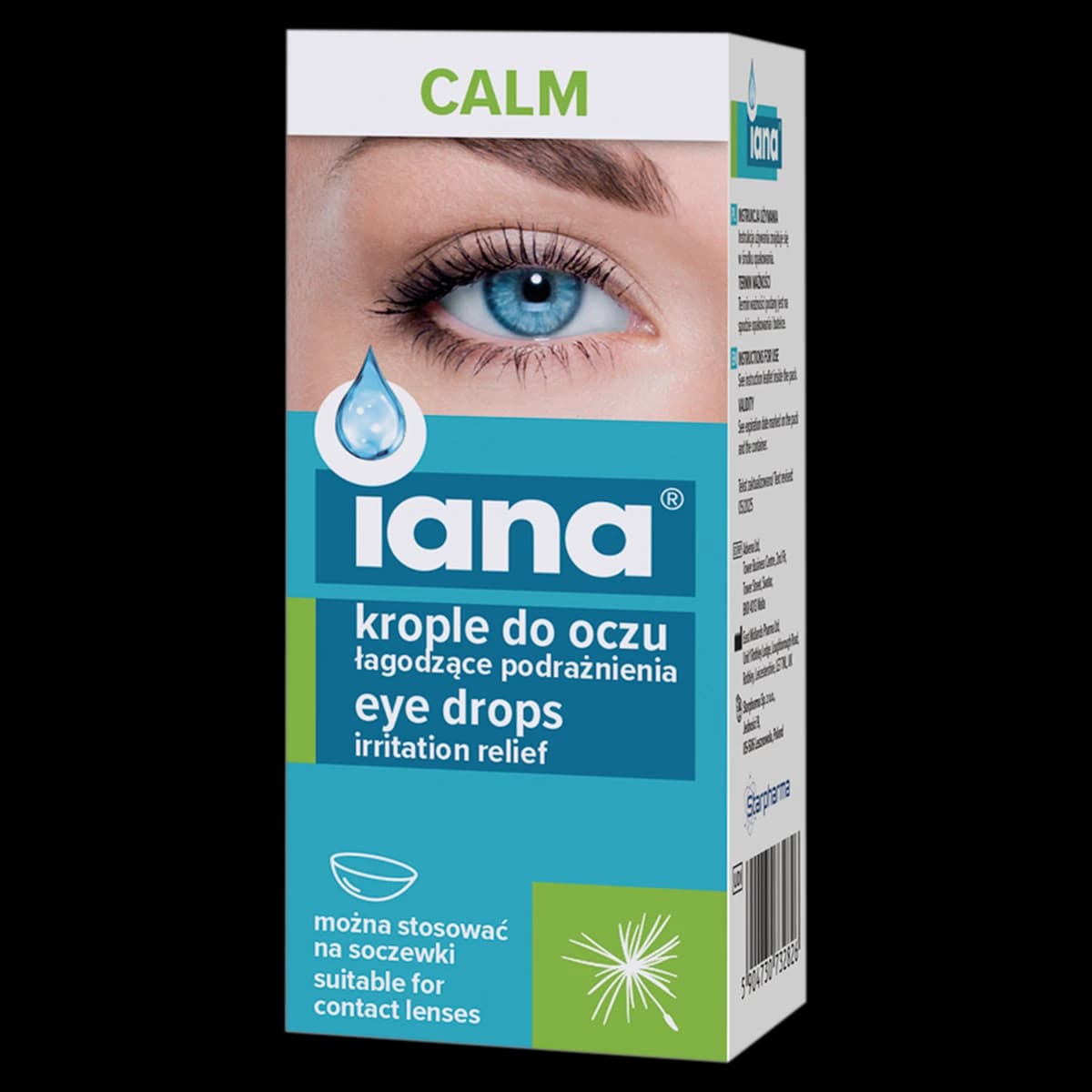 Iana Calm krople do oczu łagodzące podrażnienia 10 ml