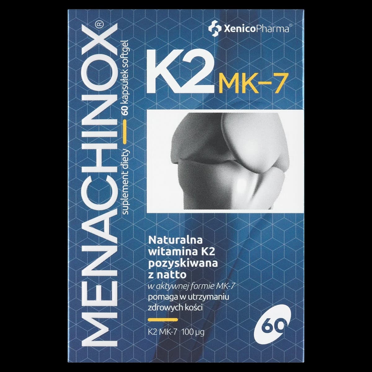 Menachinox K2 100 mcg 60 kapsułek