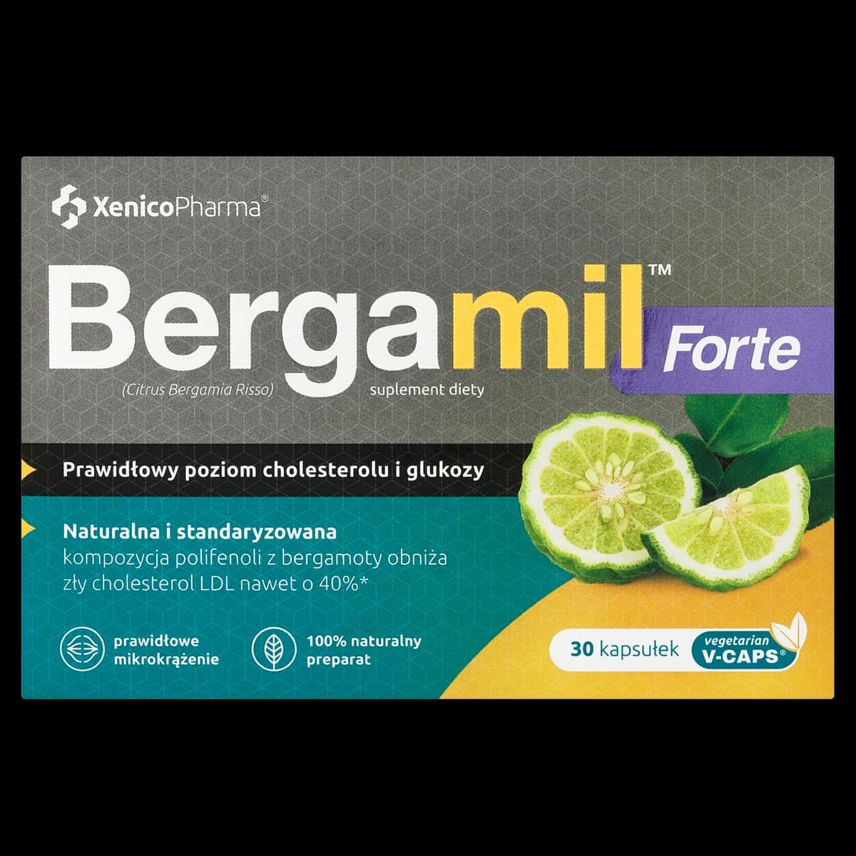Bergamil Forte 30 kapsułek
