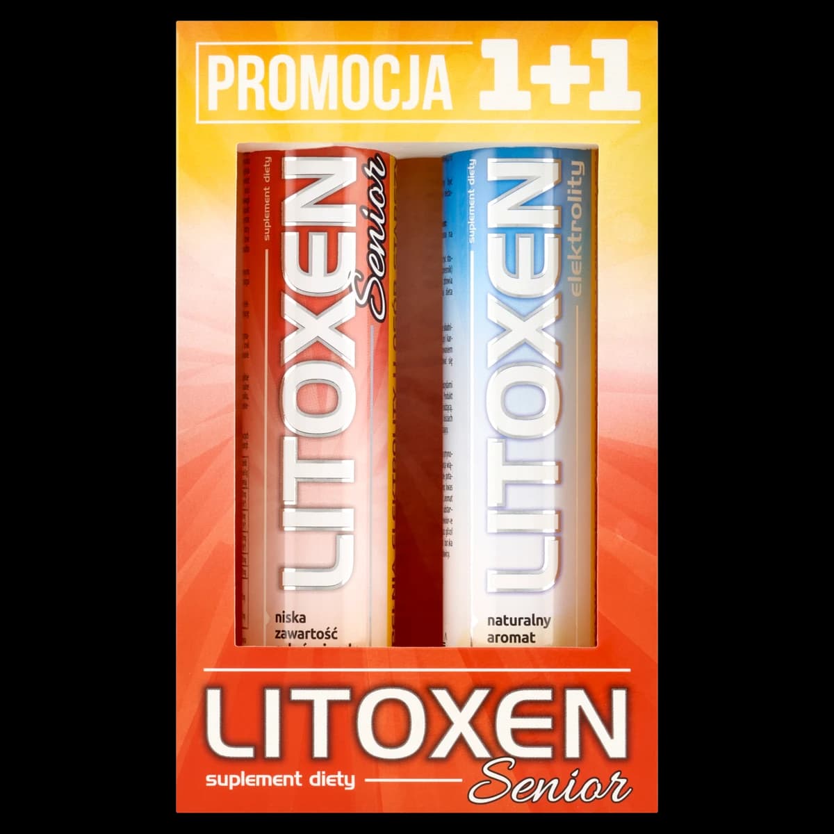 Zestaw Litoxen Senior + Litoxen 40 tabletek musujących