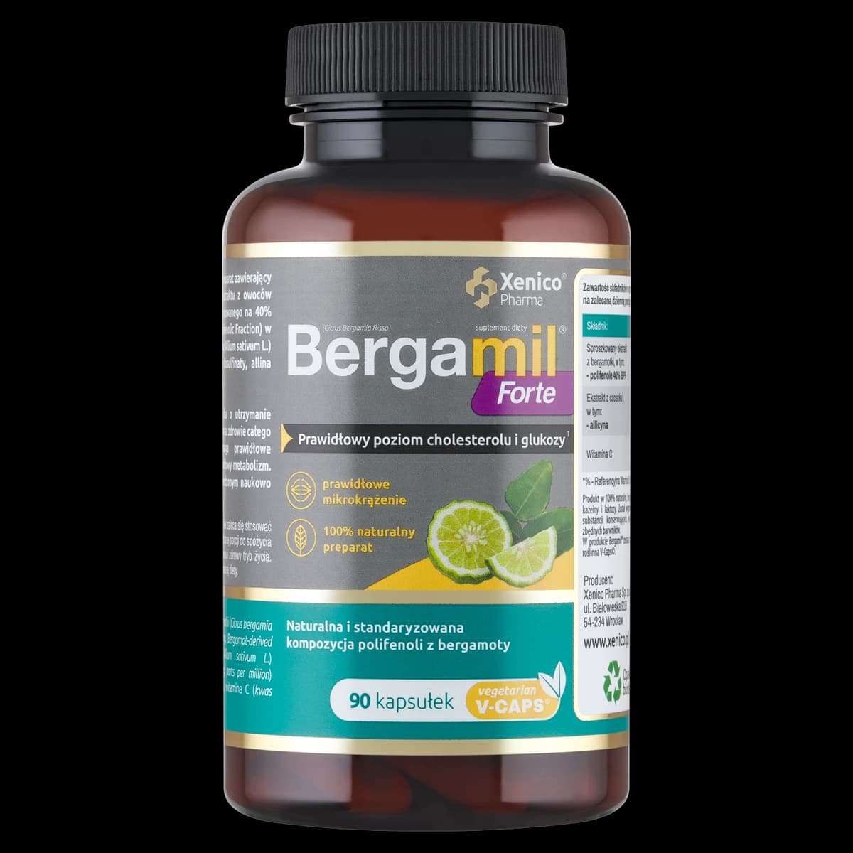 Bergamil Forte 90 kapsułek