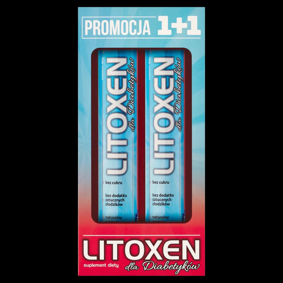 Litoxen Dla Diabetyków Zestaw 40 tabletek musujących