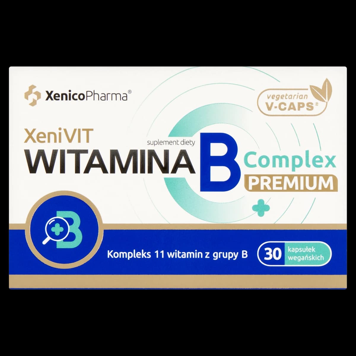 Xenivit Witamina B Complex Premium 30 kapsułek