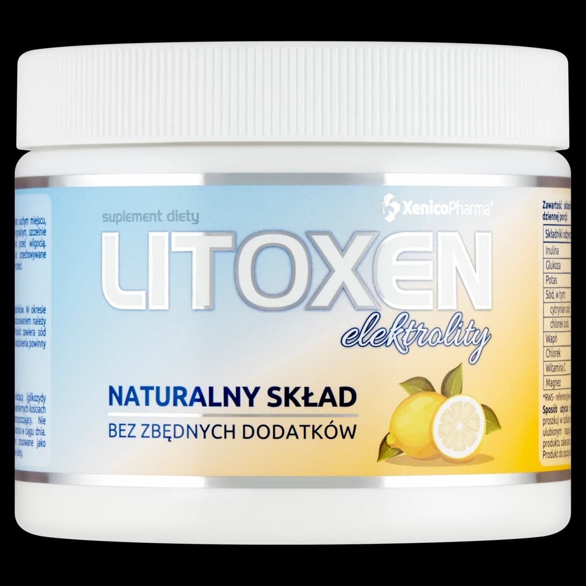 Litoxen Elektrolity cytrus w proszku 232,5 g