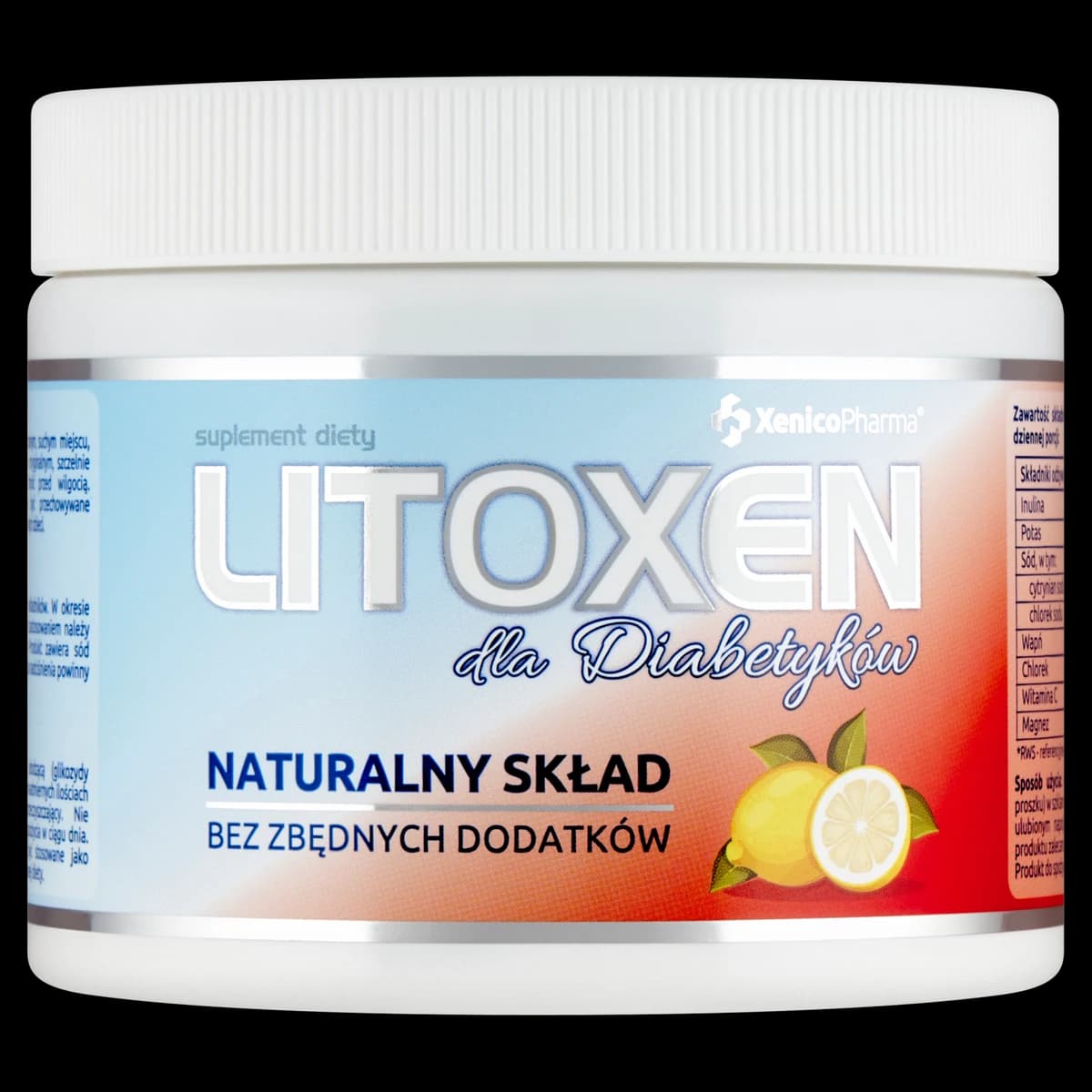 Litoxen Dla Diabetyków cytrus w proszku 172,5 g