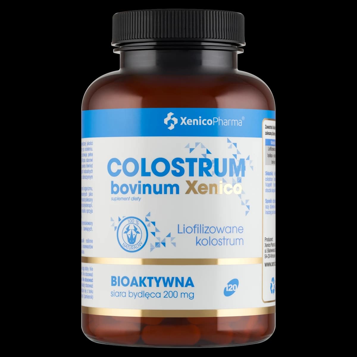Xenico Colostrum Bovinum 120 kapsułek