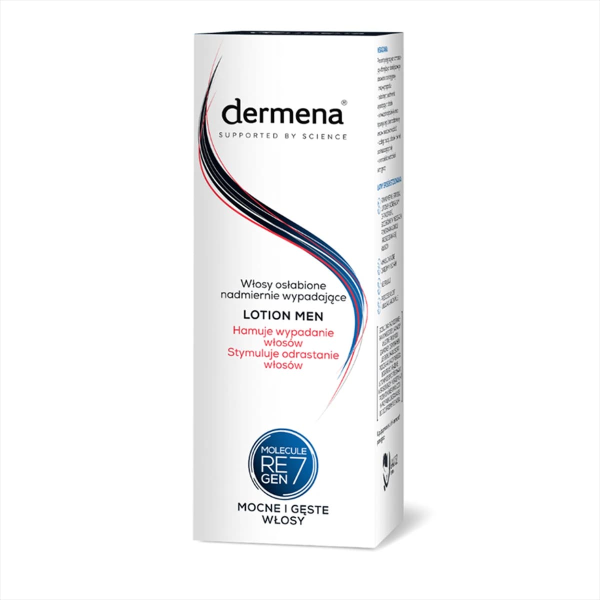 Dermena Supported By Science Men lotion hamujący wypadanie włosów dla mężczyzn 150 ml