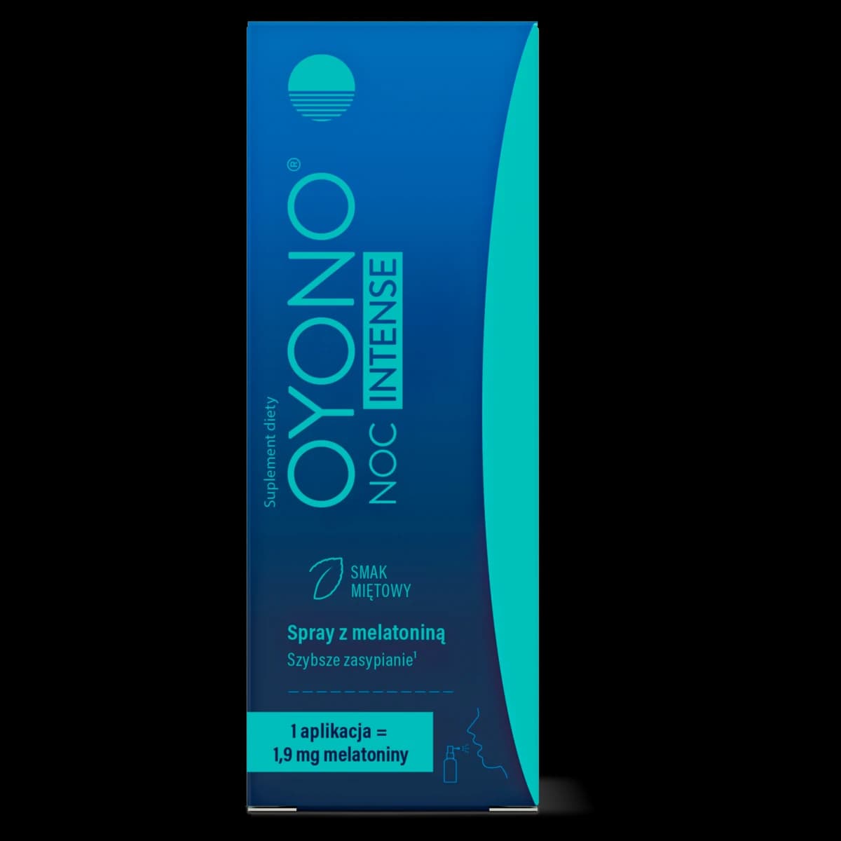 Oyono Noc Intense Spray z melatoniną smak miętowy 25 ml