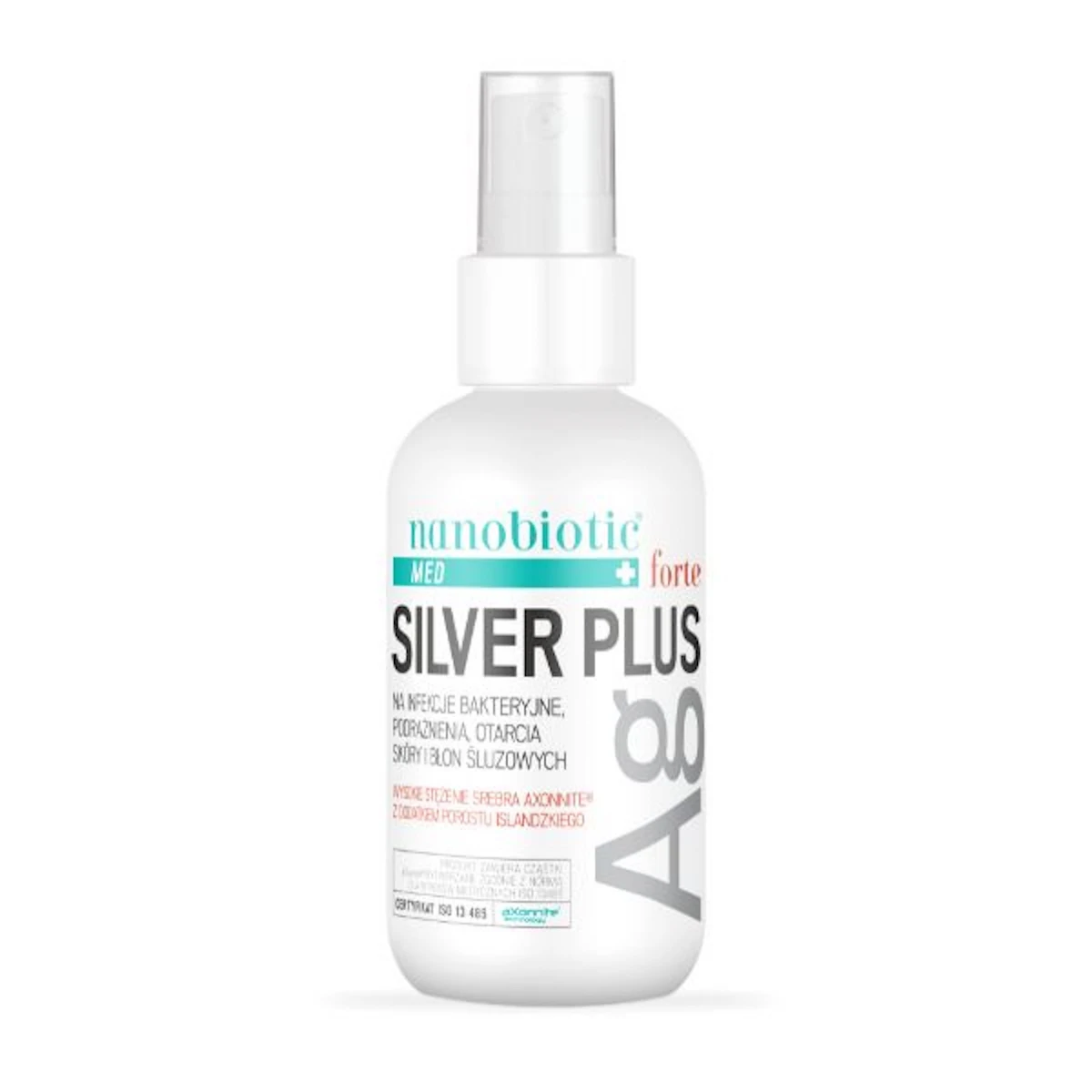 Nanobiotic Med Silver Plus Forte spray 75 ml