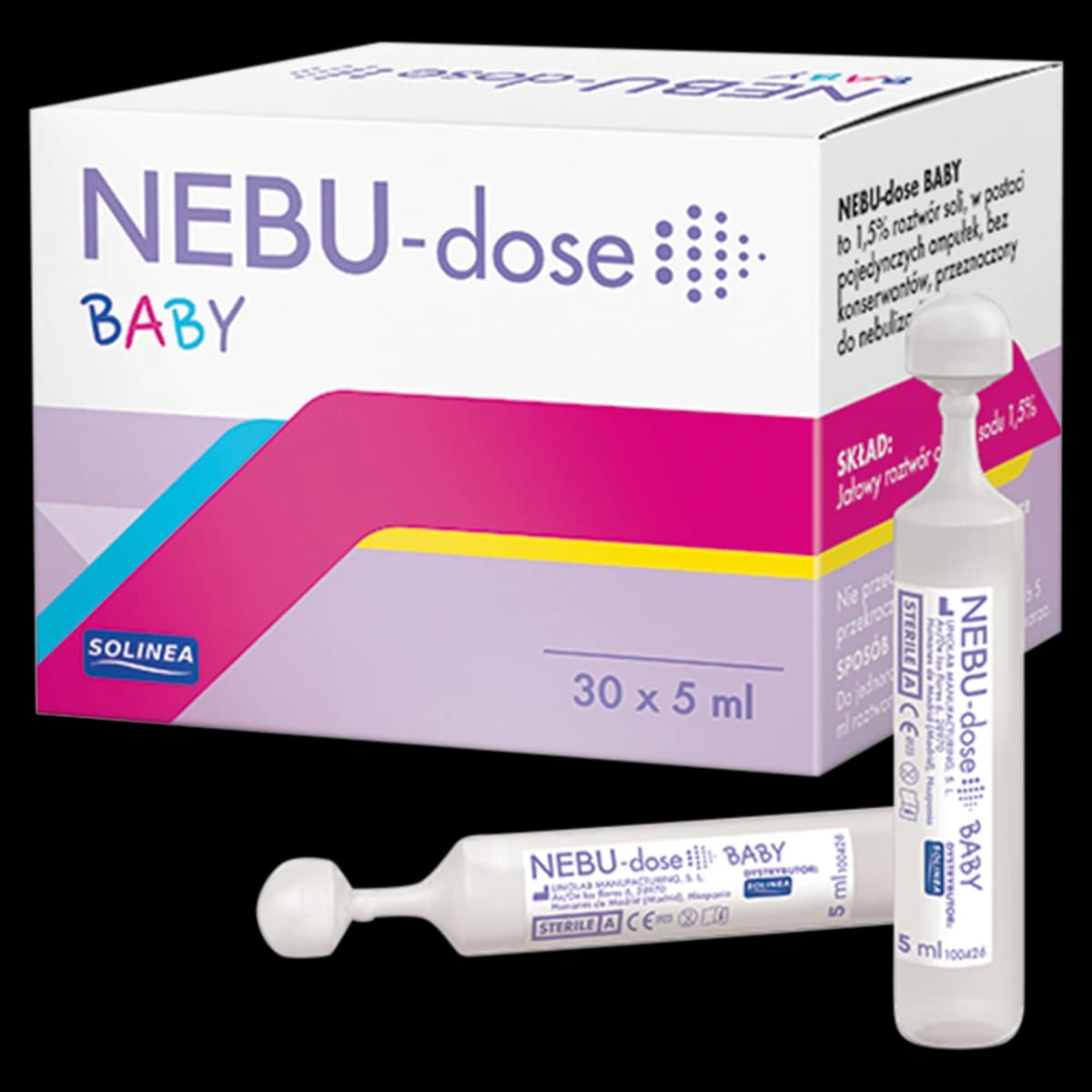 Nebu-Dose Baby płyn do inhalacji 30 ampułek po 5 ml