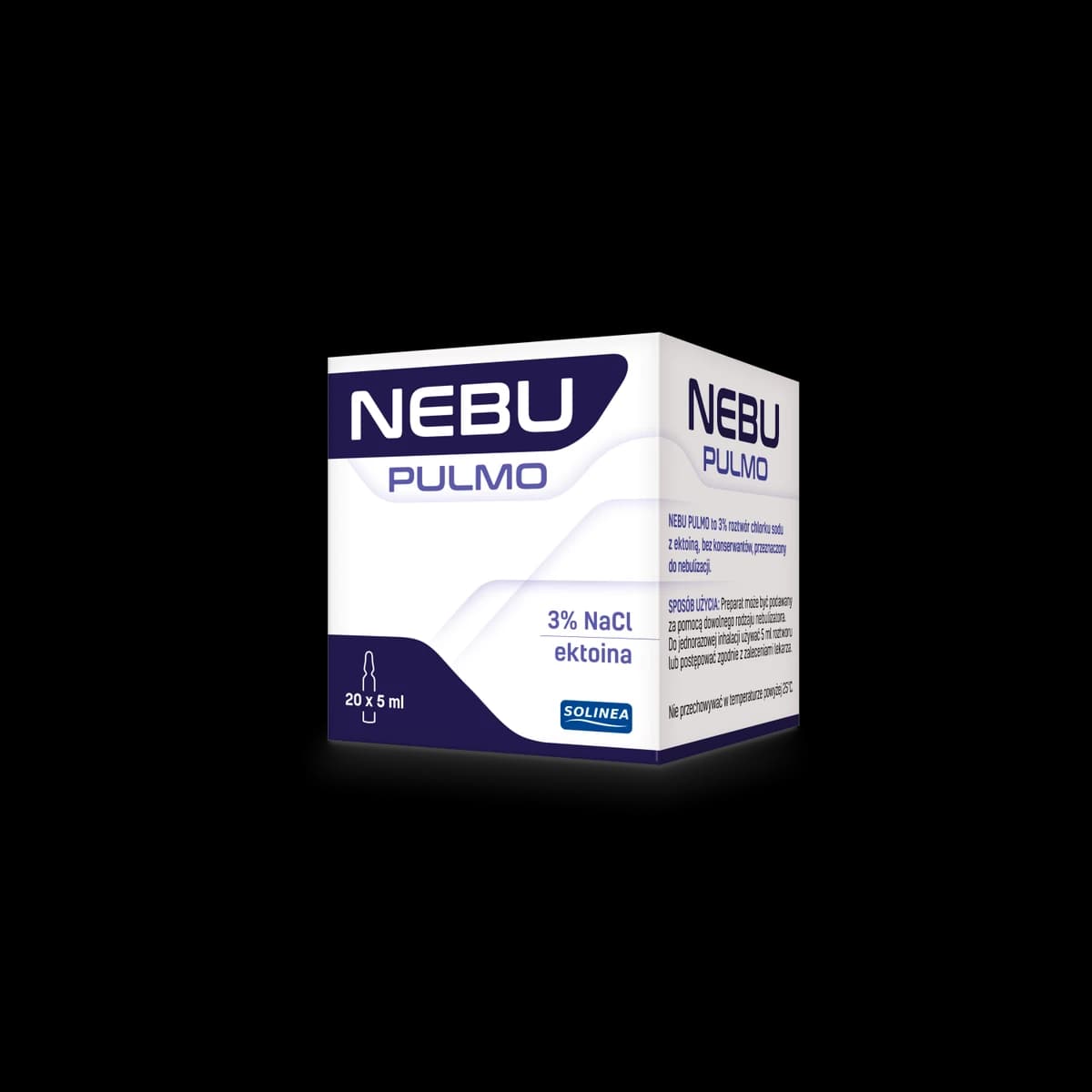 Nebu Pulmo roztwór do inhalacji z ektoiną 100 ml