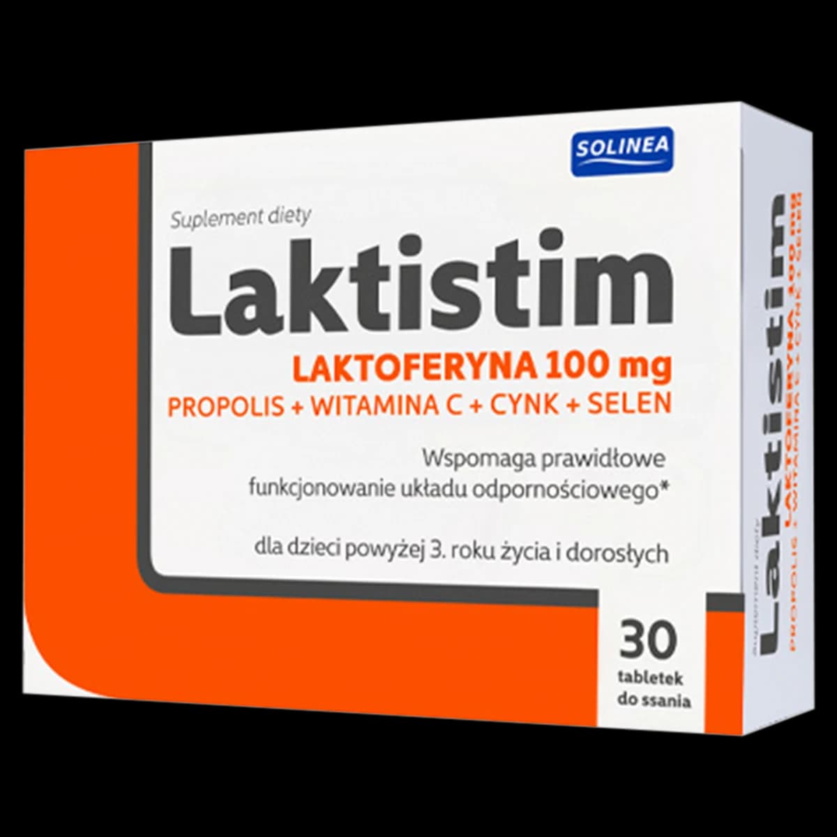 Laktistim z laktoferyną 30 tabletek do ssania