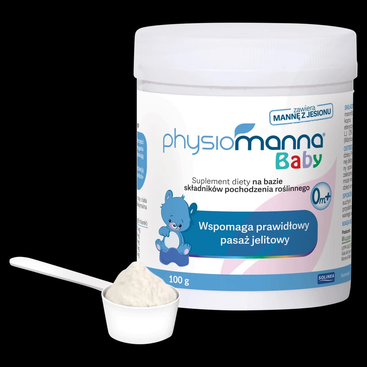 Physiomanna Baby proszek do rozpuszczenia 100 g