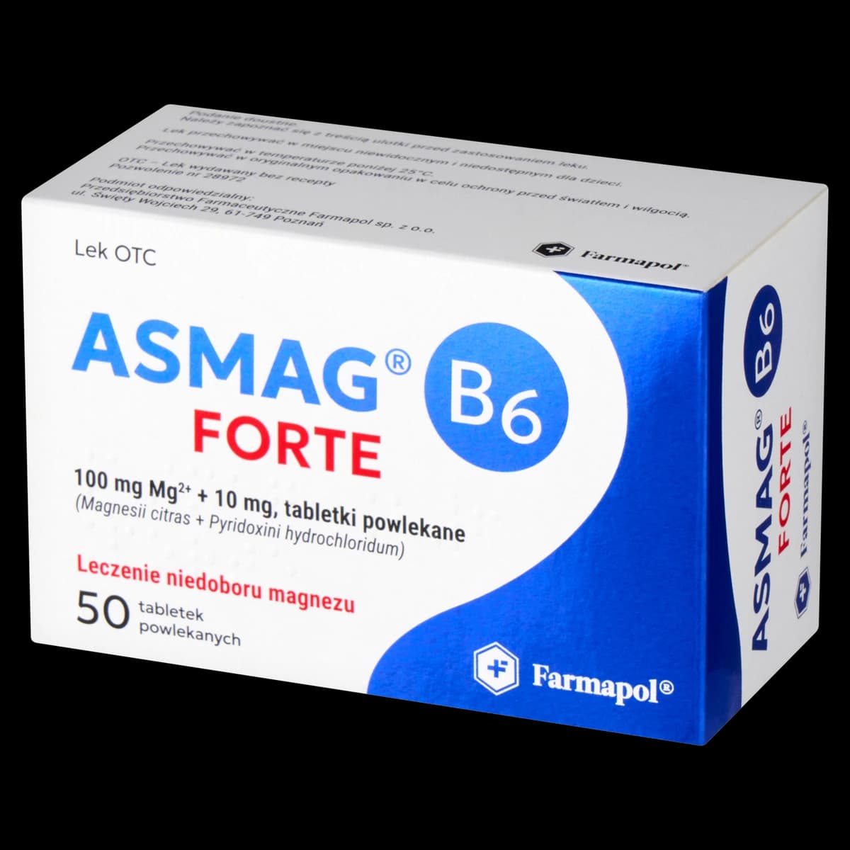 Asmag B6 Forte 50 tabletek