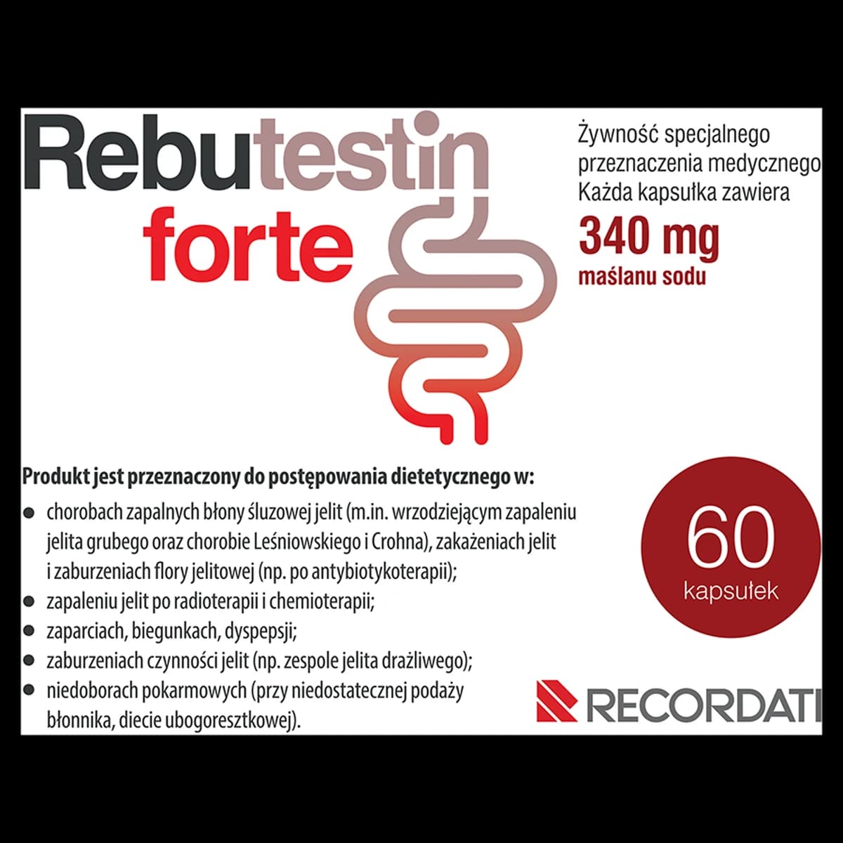 Rebutestin Forte 60 kapsułek