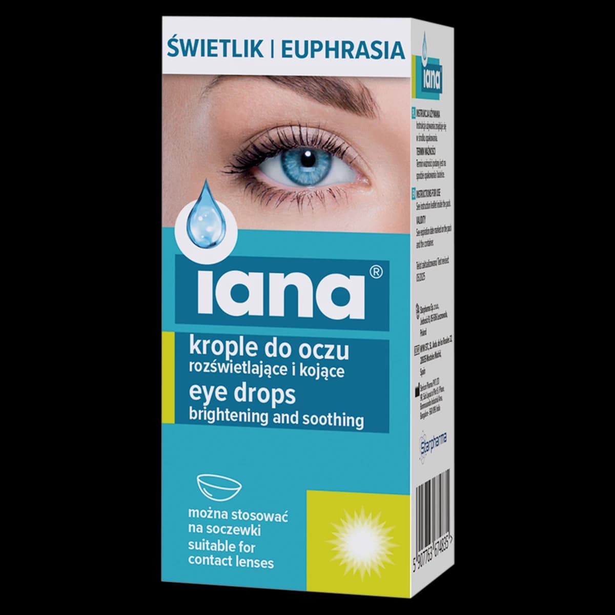 Iana Świetlik krople do oczu rozświetlające i kojące 10 ml
