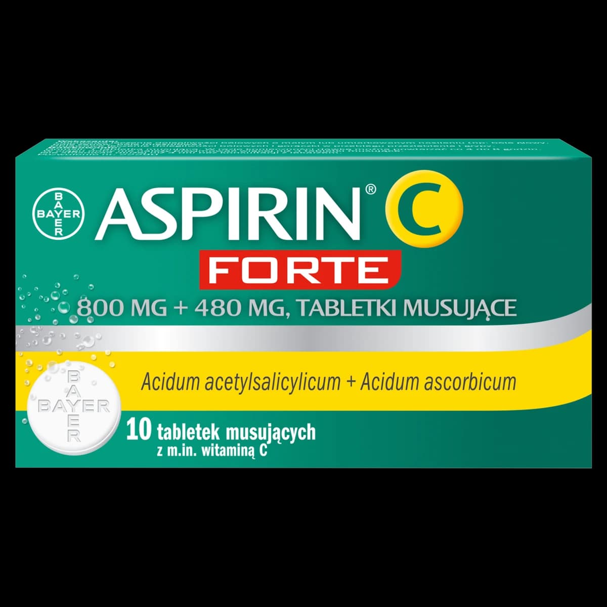 Aspirin C Forte 10 tabletek Bayer