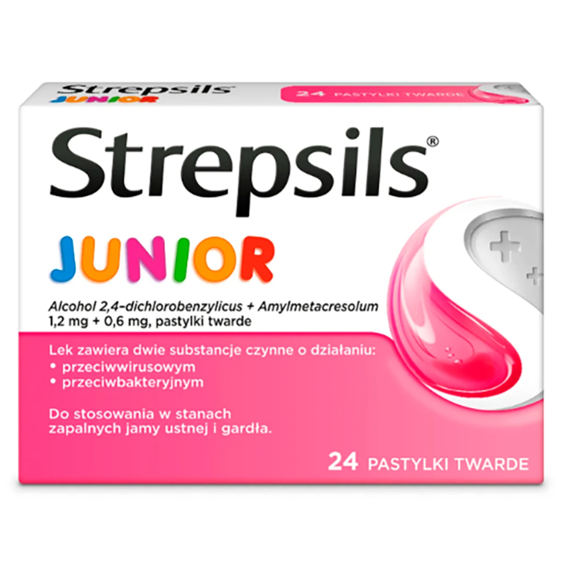 Strepsils Junior 24 pastylki