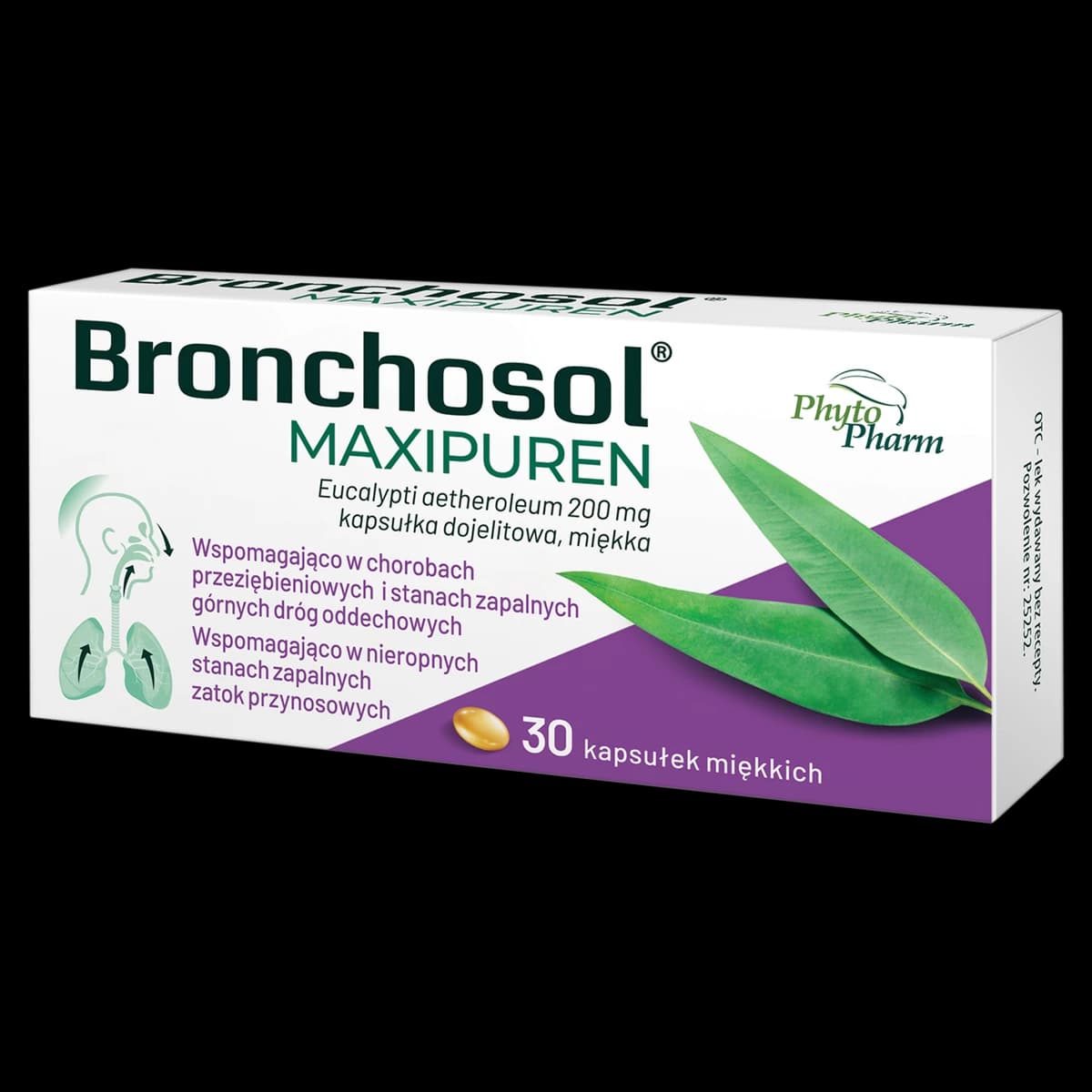 Bronchosol Maxipuren 20 kapsułek