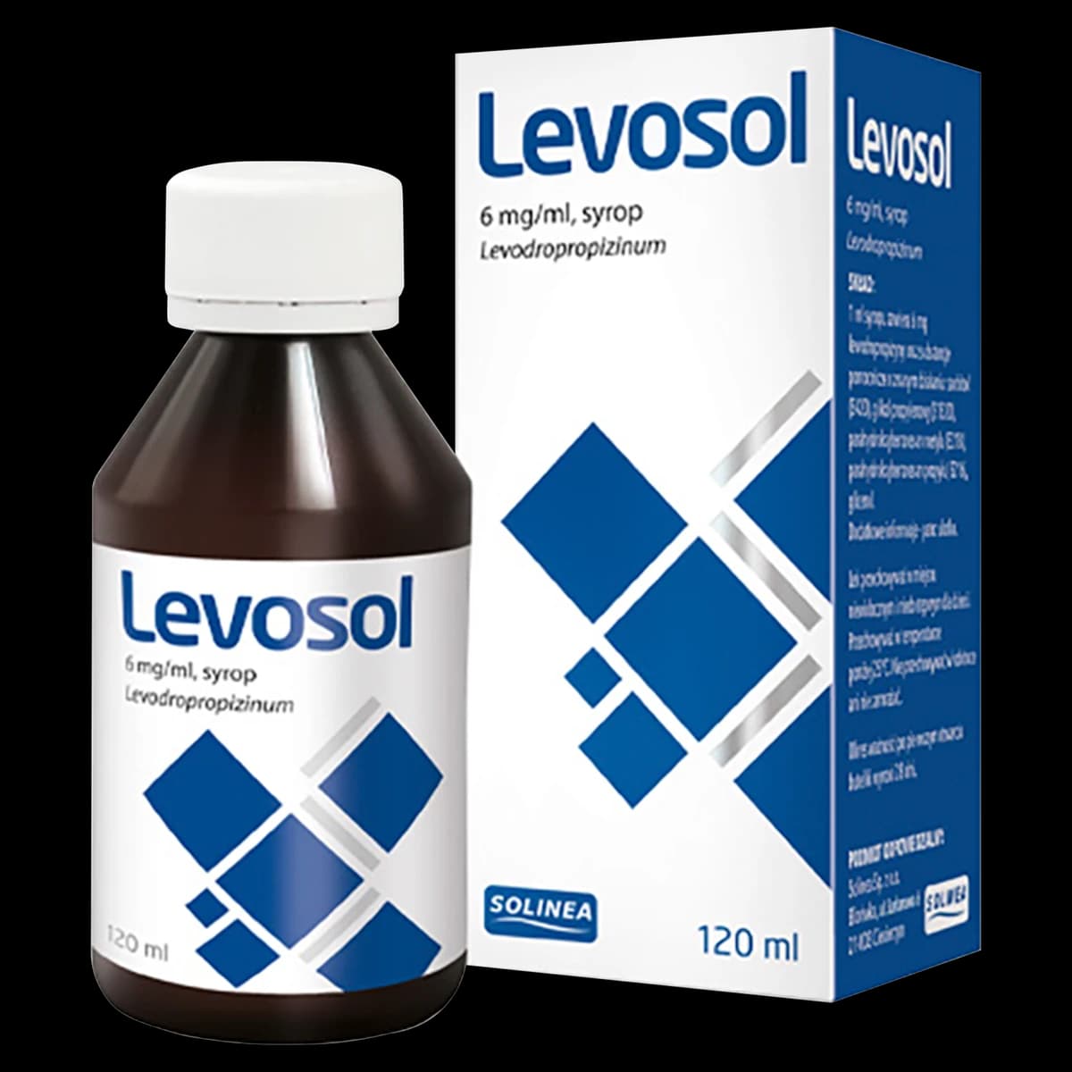 Levosol syrop na suchy kaszel 6 mg/ml 120 ml