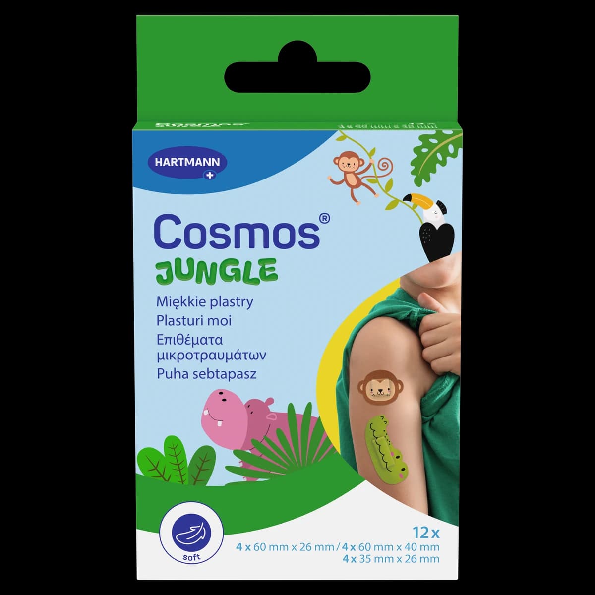 Cosmos Jungle plastry miękkie 12 szt.