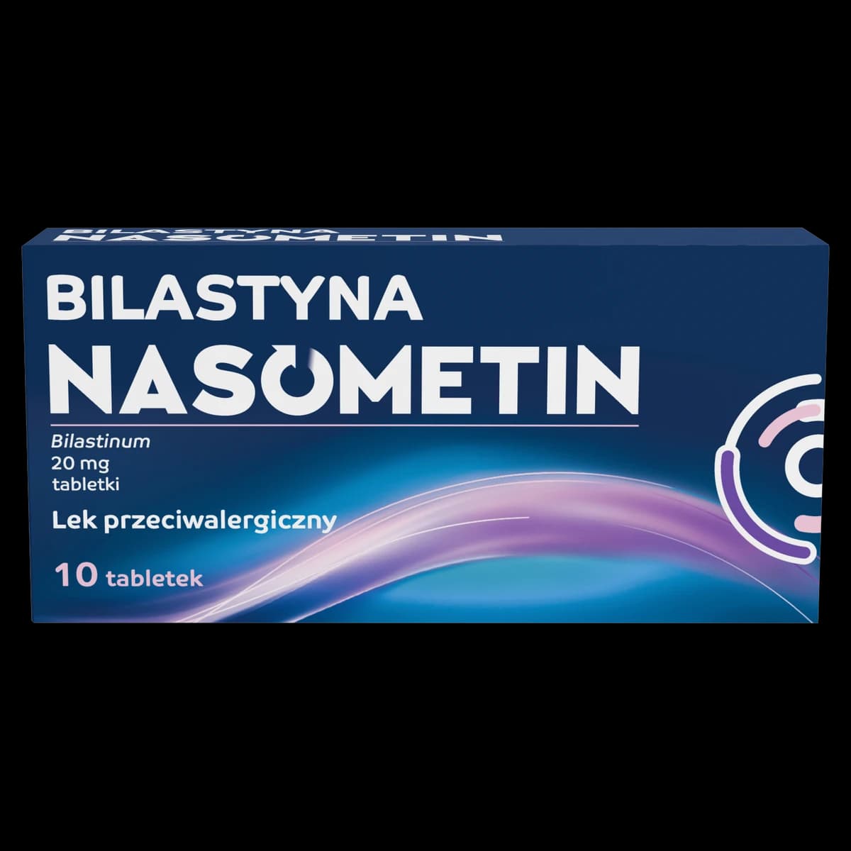 Bilastyna Nasometin 20 mg 10 tabletek