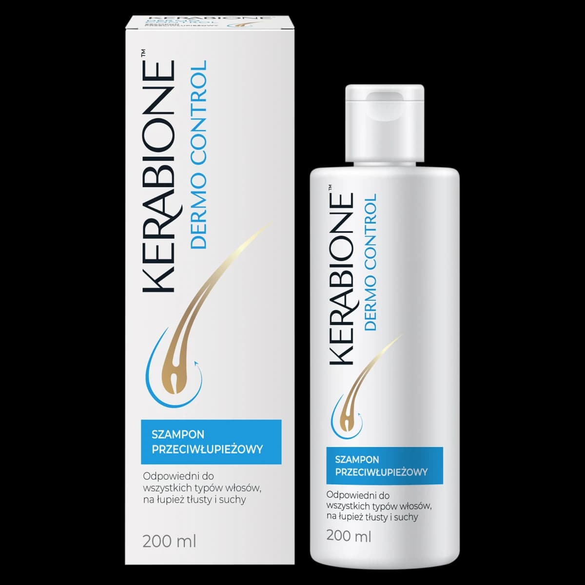 Kerabione Dermo Control szampon przeciwłupieżowy 200 ml