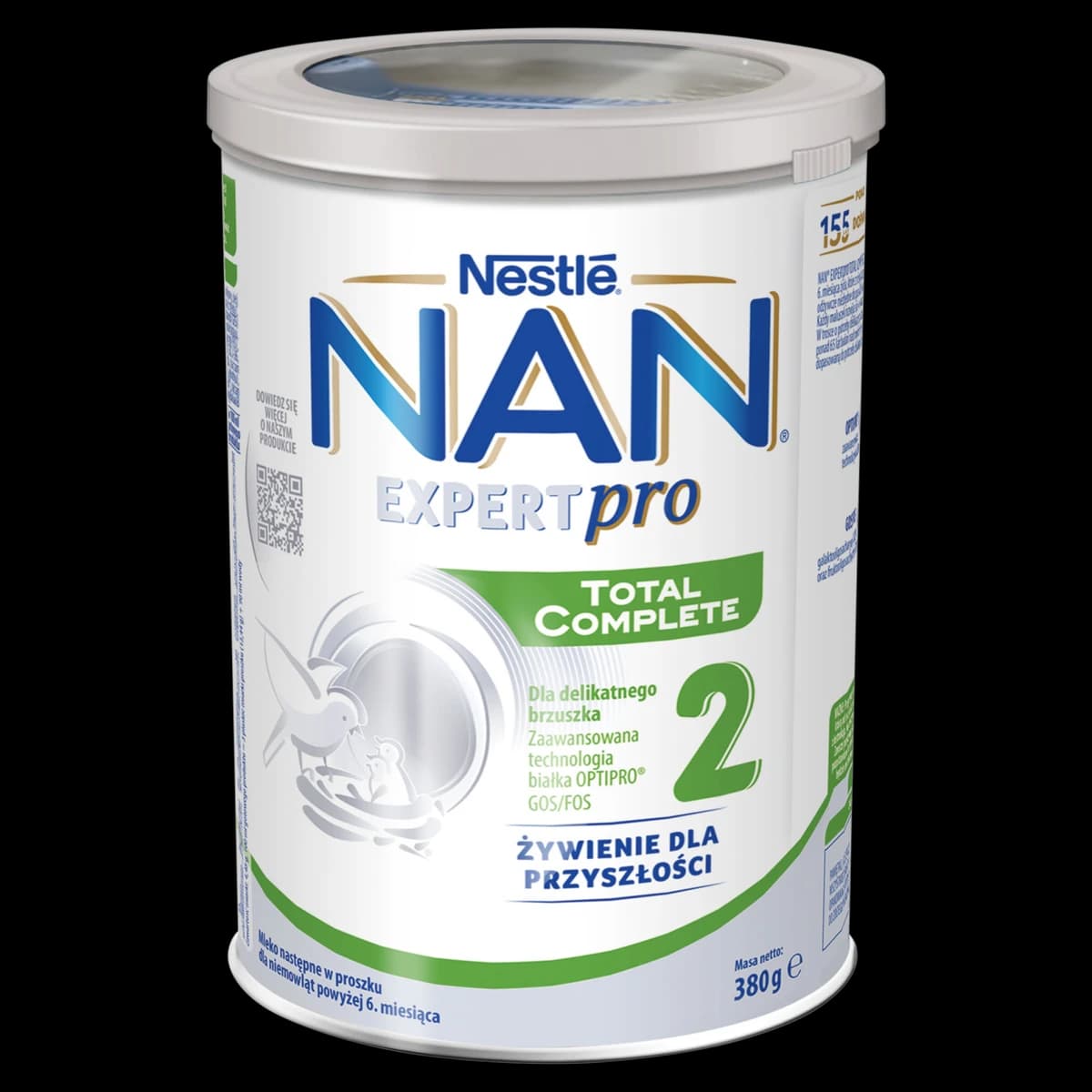 NAN EXPERTPRO Total Complete 2 Mleko następne w proszku dla niemowląt powyżej 6. miesiąca 380 g