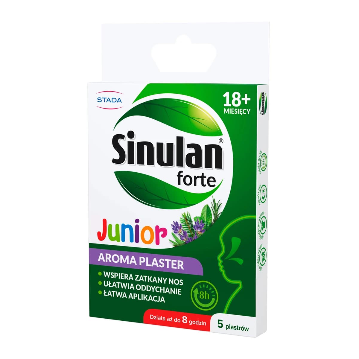 Sinulan Forte Junior plastry 5 sztuk