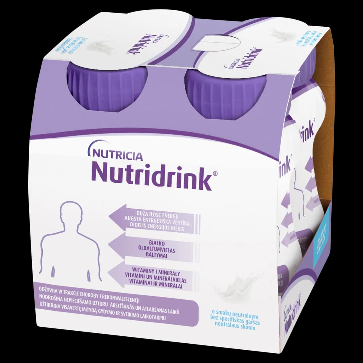 Nutridrink o smaku neutralnym 4 szt. po 125 ml