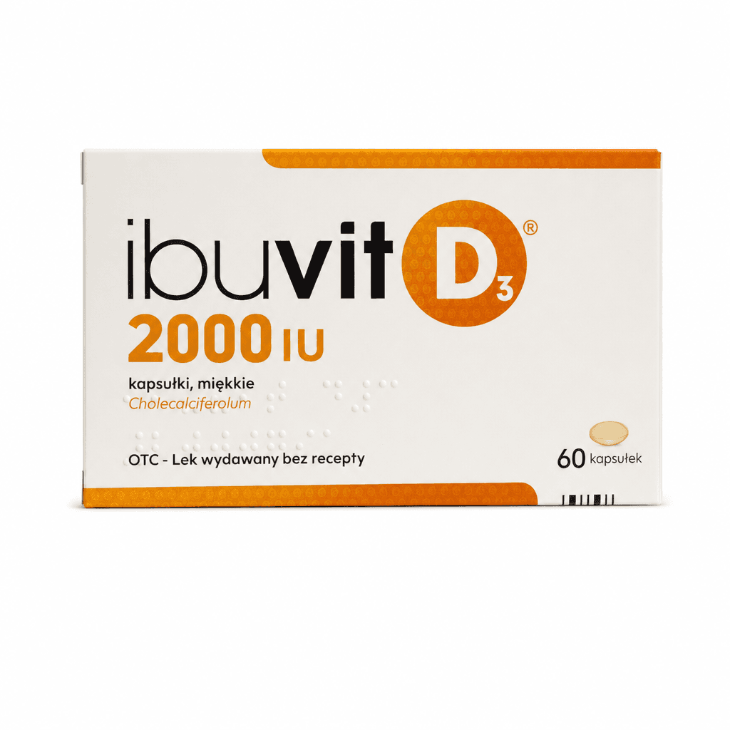Ibuvit D3 2000 IU 60 kapsułek