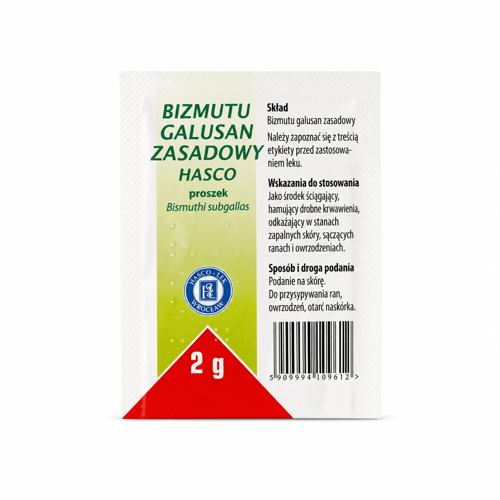 Galusan bizmutu zasadowy Hasco 2 g