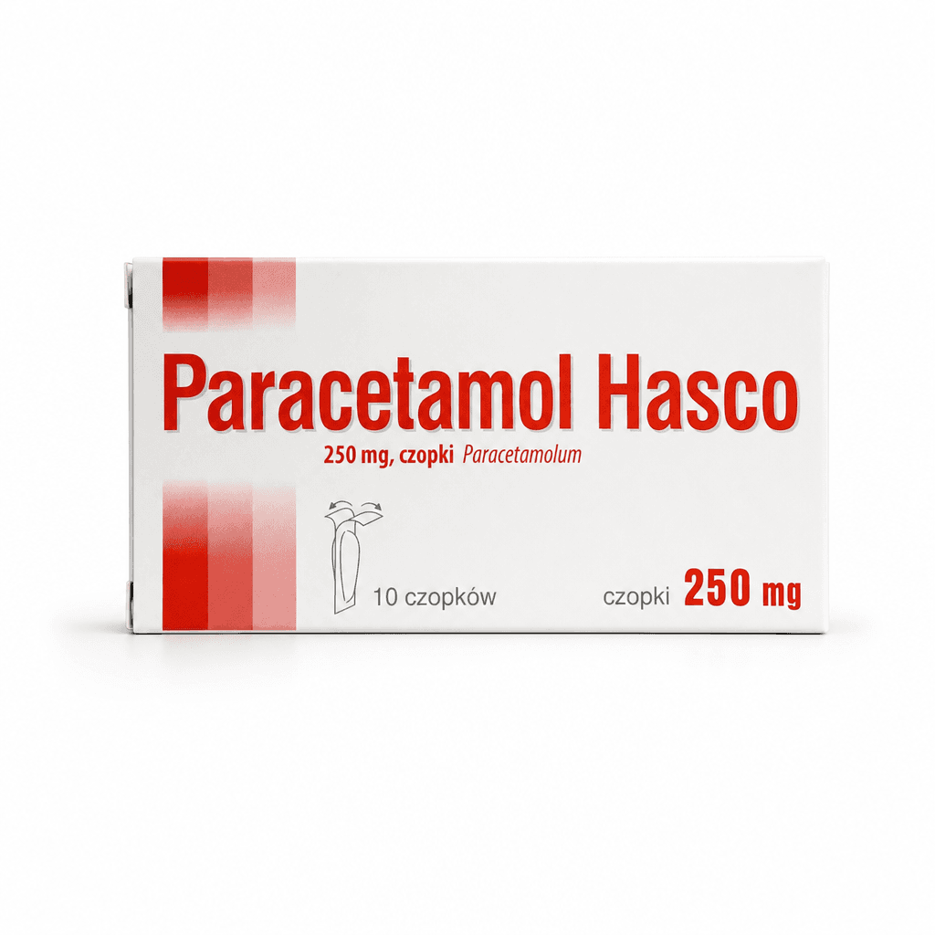 Paracetamol Hasco 250 mg 10 sztuk