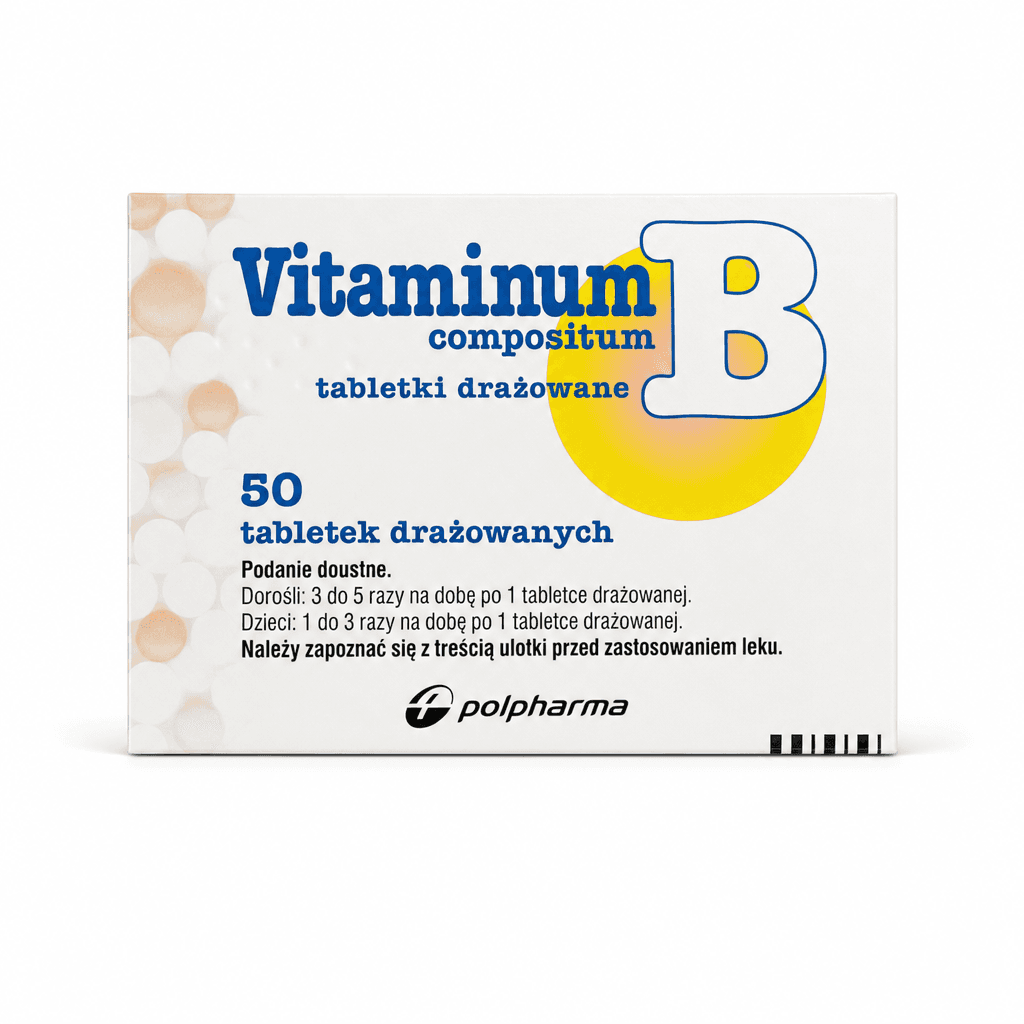 Vitaminum B compositum 50 tabletek
