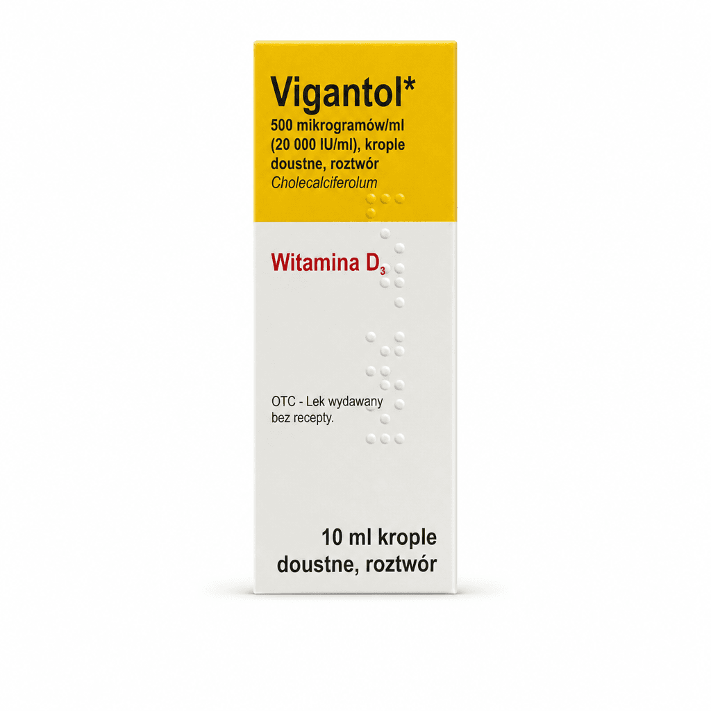 Vigantol 20 000 IU/ml 10 ml Medezin