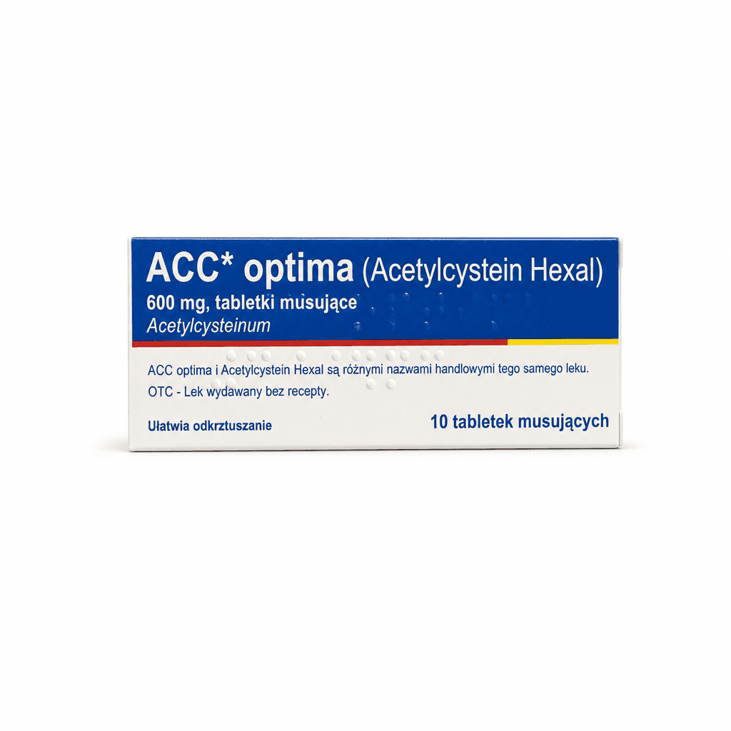 ACC Optima 10 tabletek Medezin